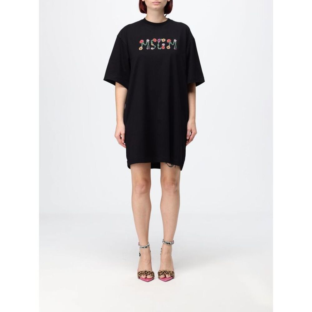 Msgm Dress Woman Black
